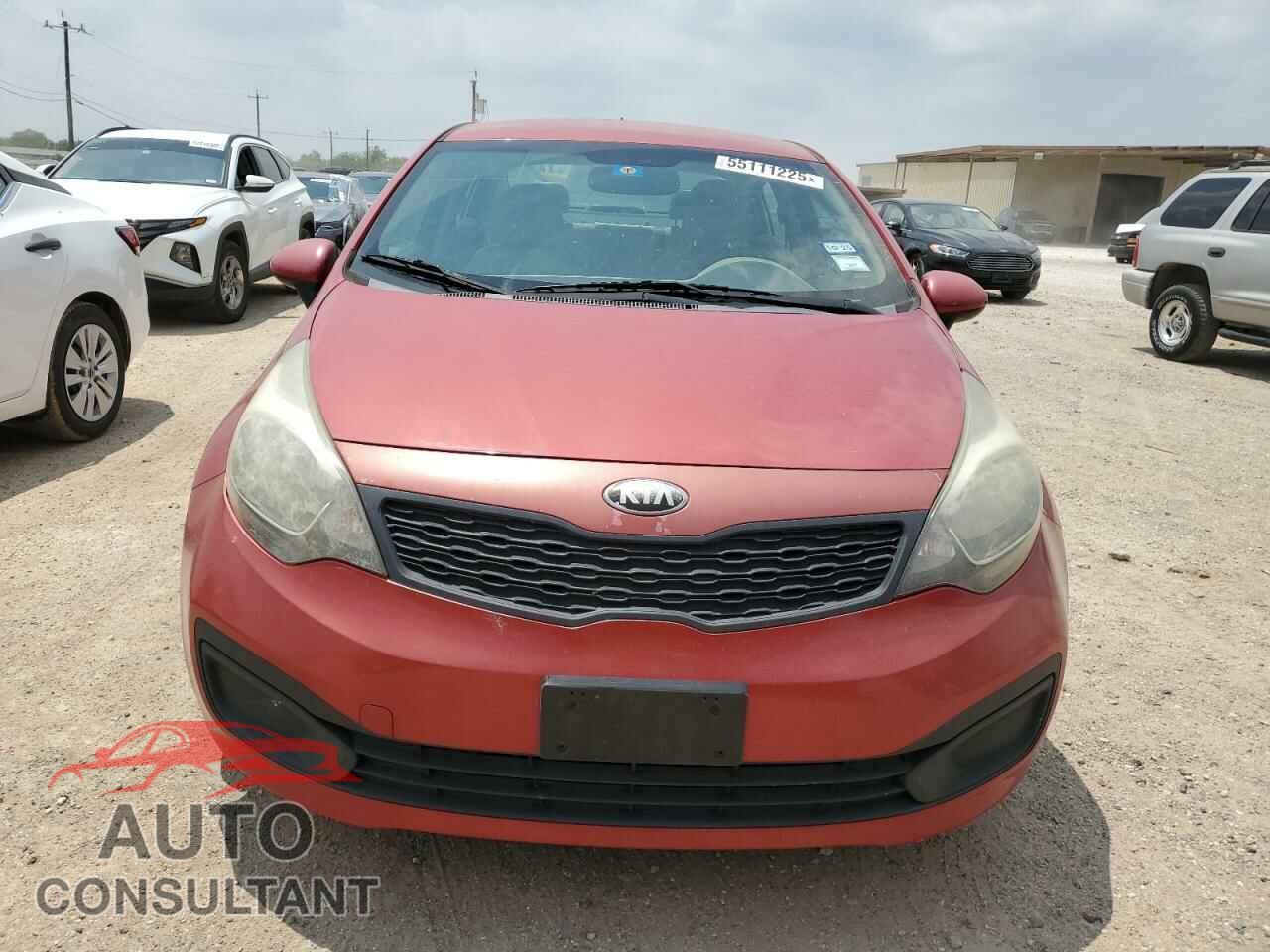 KIA RIO 2013 - KNADM4A3XD6284789