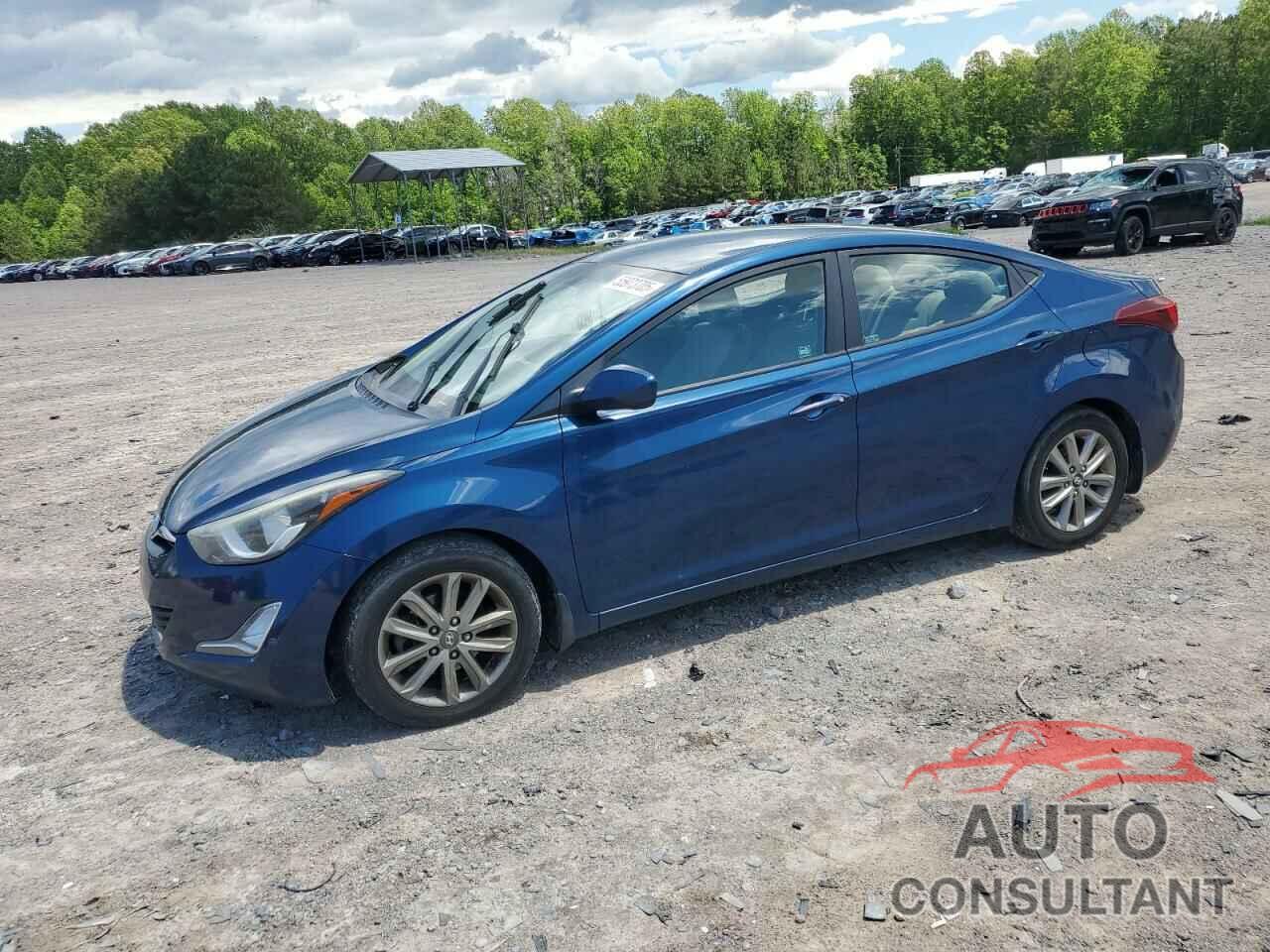 HYUNDAI ELANTRA 2016 - KMHDH4AEXGU544855