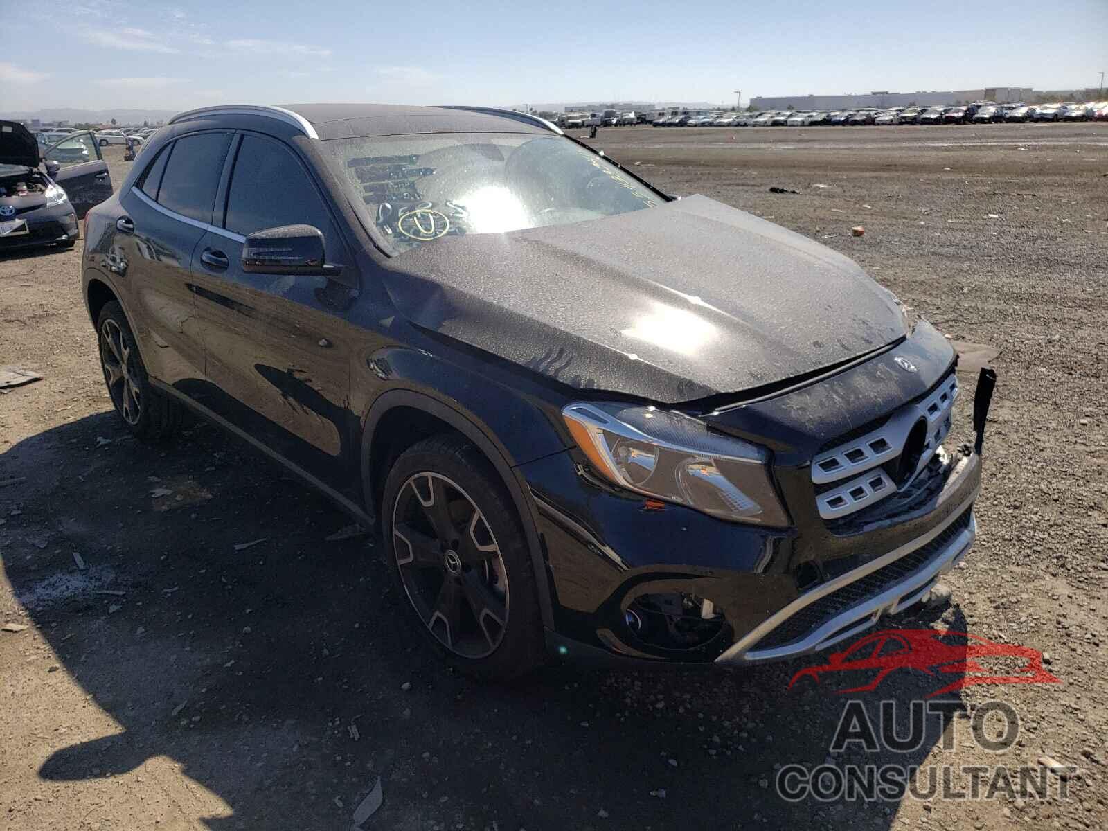 MERCEDES-BENZ GLA-CLASS 2020 - WDCTG4EB9LU024041