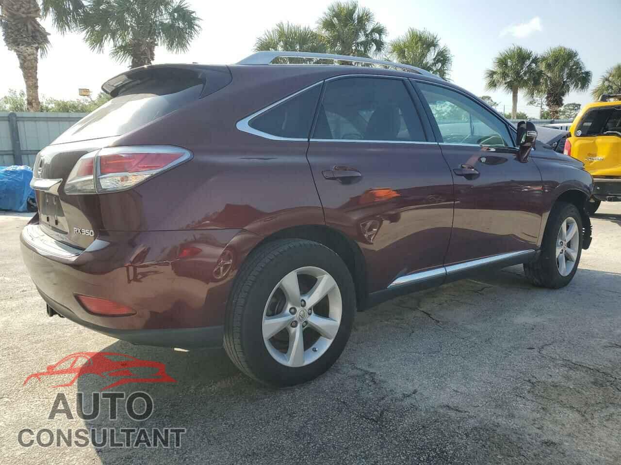 LEXUS RX350 2013 - 2T2ZK1BA6DC093191