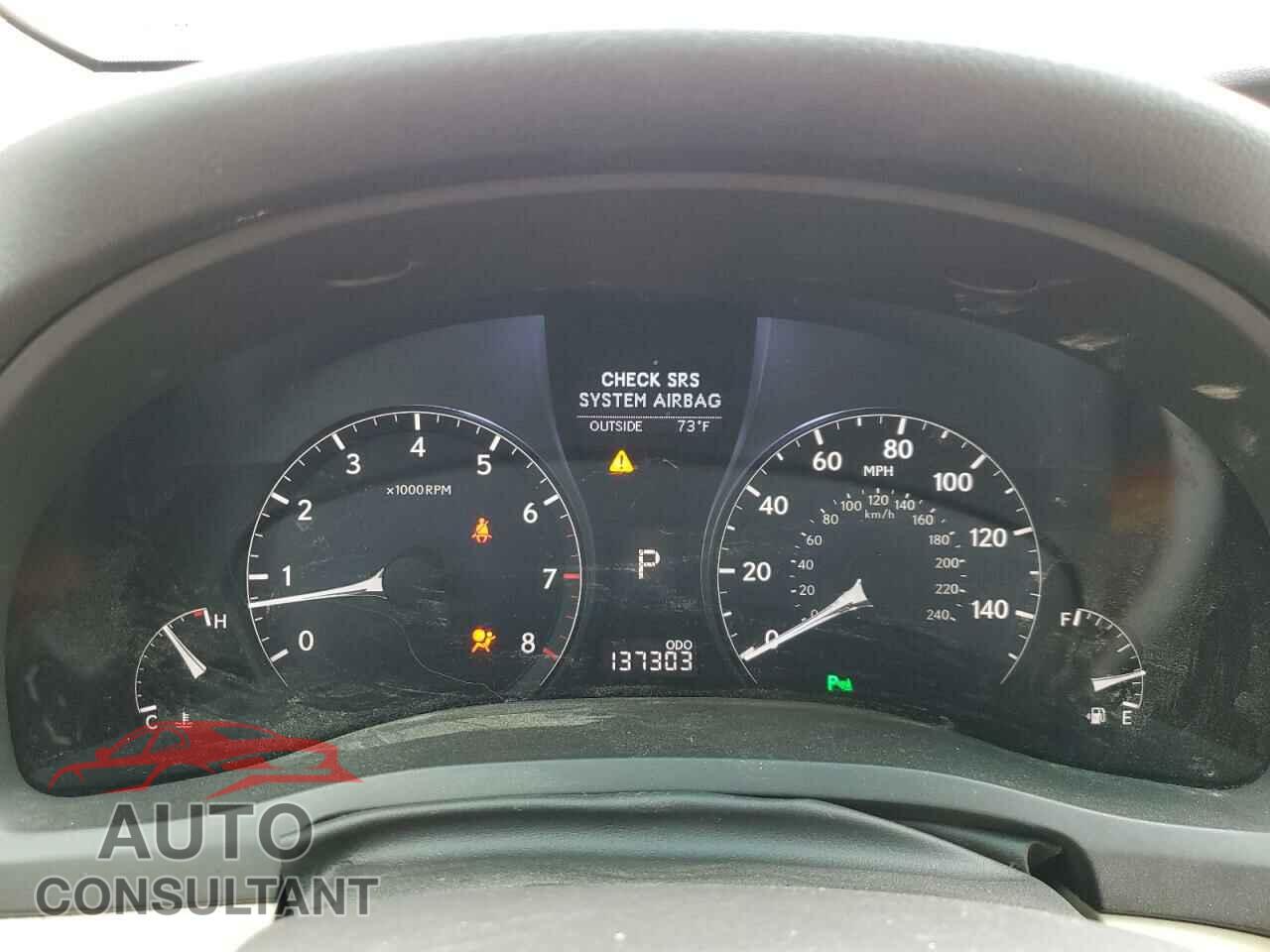 LEXUS RX350 2010 - 2T2BK1BA6AC044652
