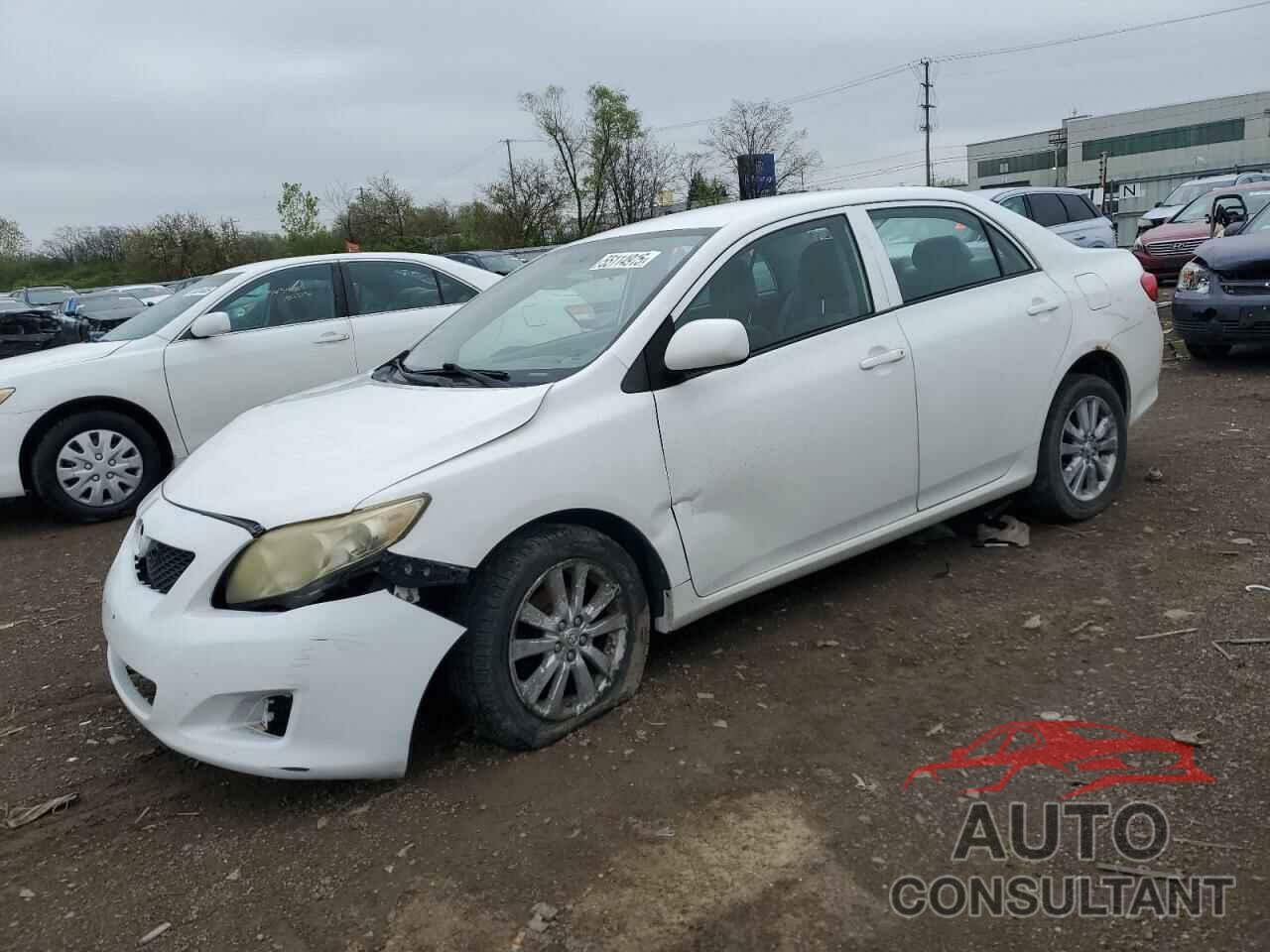 TOYOTA COROLLA 2009 - 1NXBU40E89Z054342