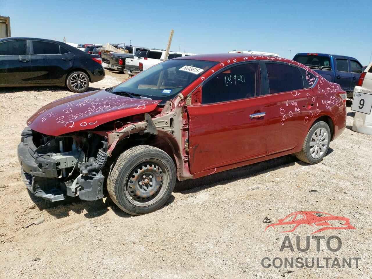 NISSAN SENTRA 2015 - 3N1AB7APXFL673444