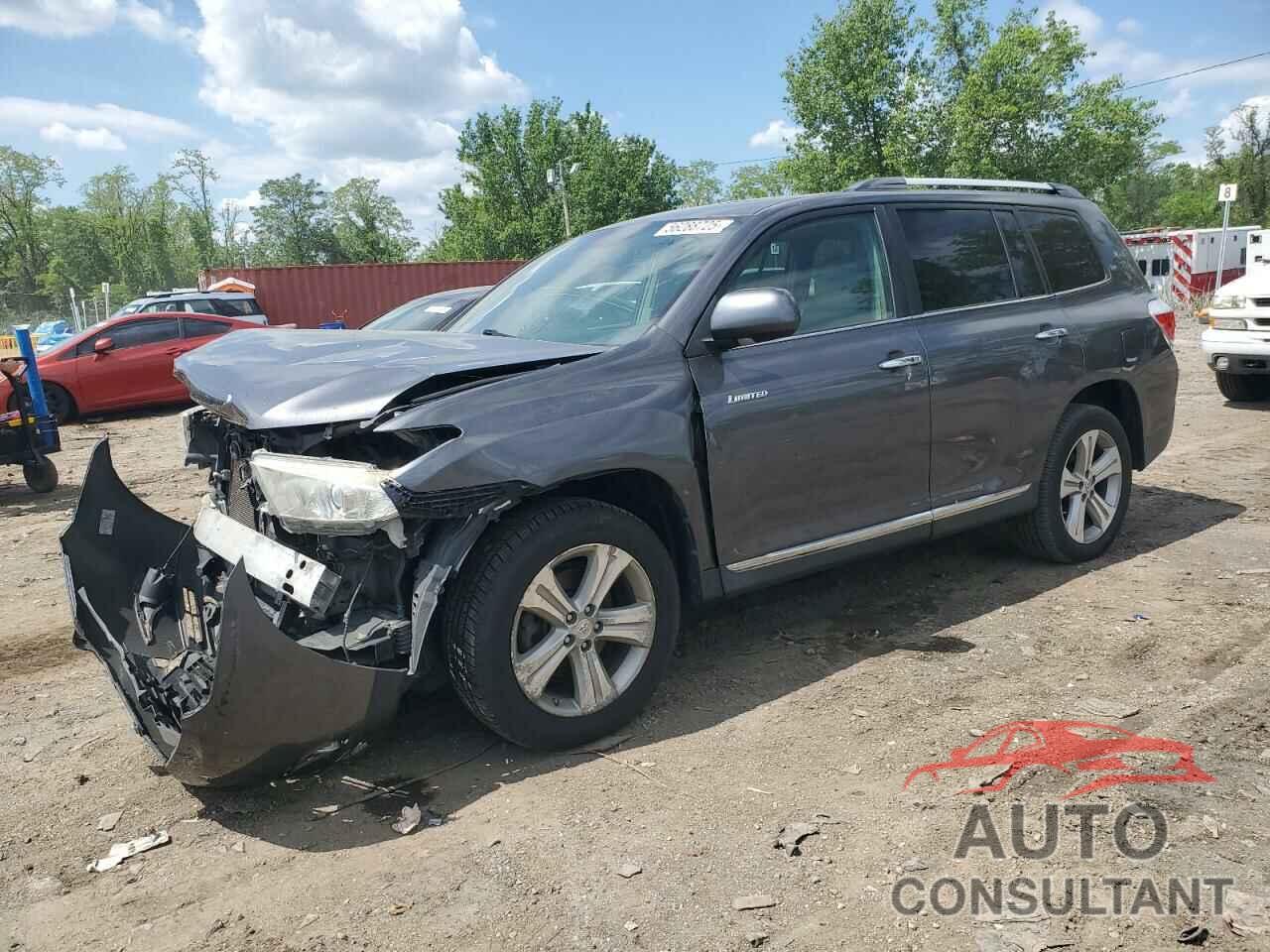 TOYOTA HIGHLANDER 2012 - 5TDDK3EH5CS123581