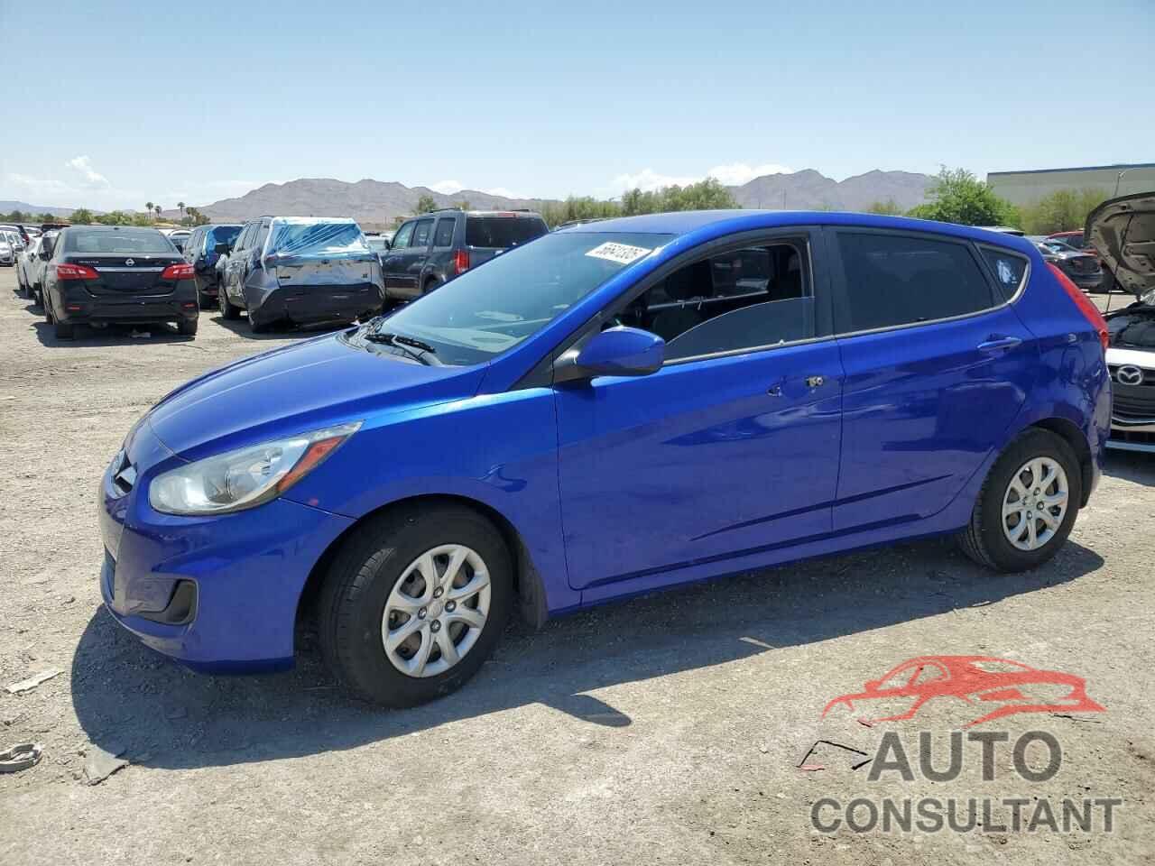 HYUNDAI ACCENT 2013 - KMHCT5AEXDU064293