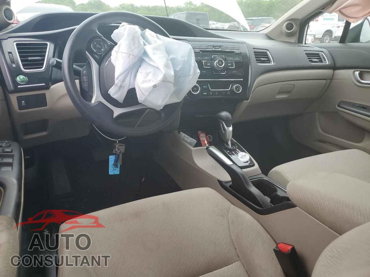 HONDA CIVIC 2013 - 19XFB2F88DE294578