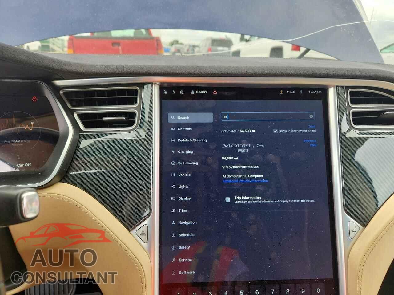TESLA MODEL S 2016 - 5YJSA1E11GF160252