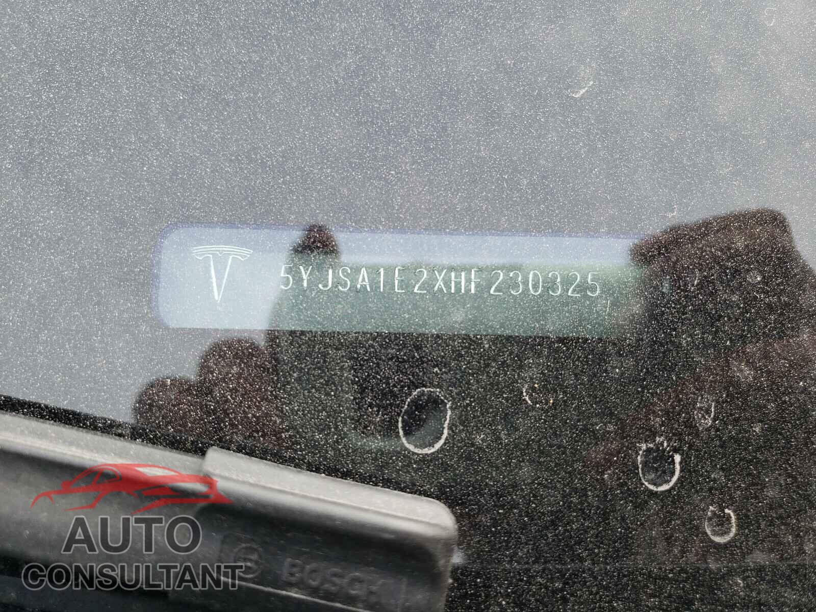 TESLA MODEL S 2017 - 5YJSA1E2XHF230325
