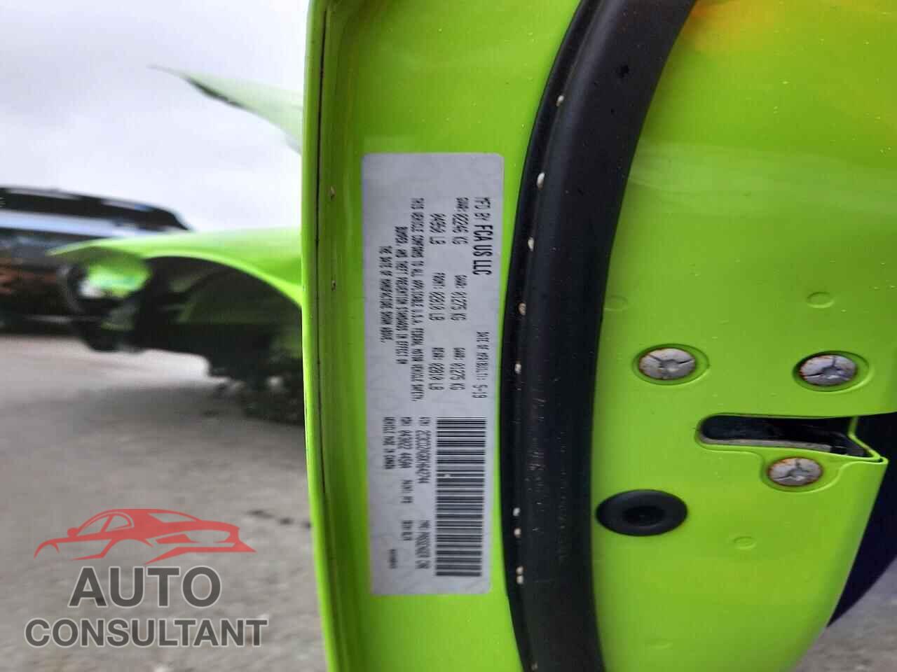 DODGE CHALLENGER 2019 - 2C3CDZAG6KH642744