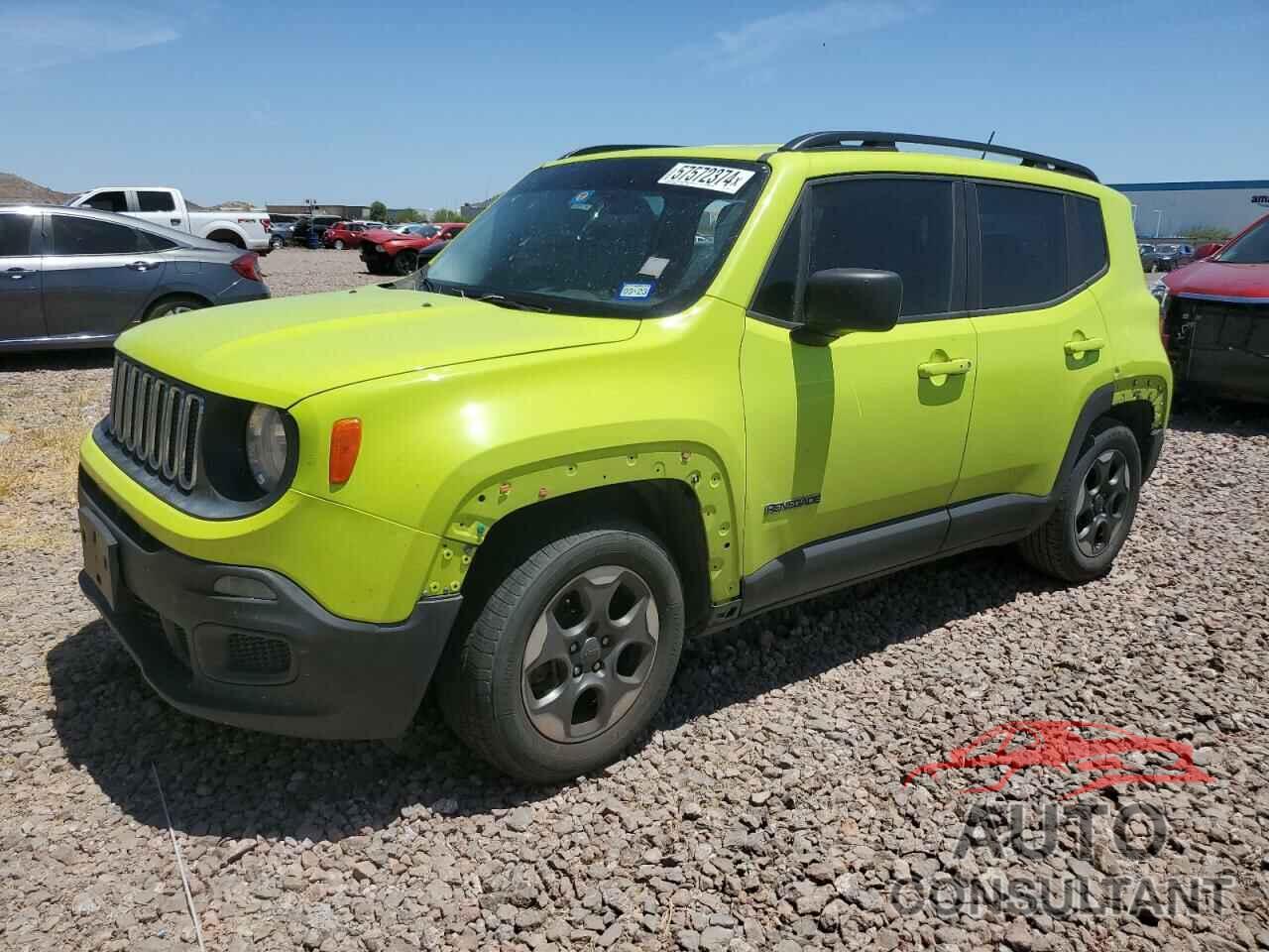 JEEP RENEGADE 2017 - ZACCJAAB3HPF34941