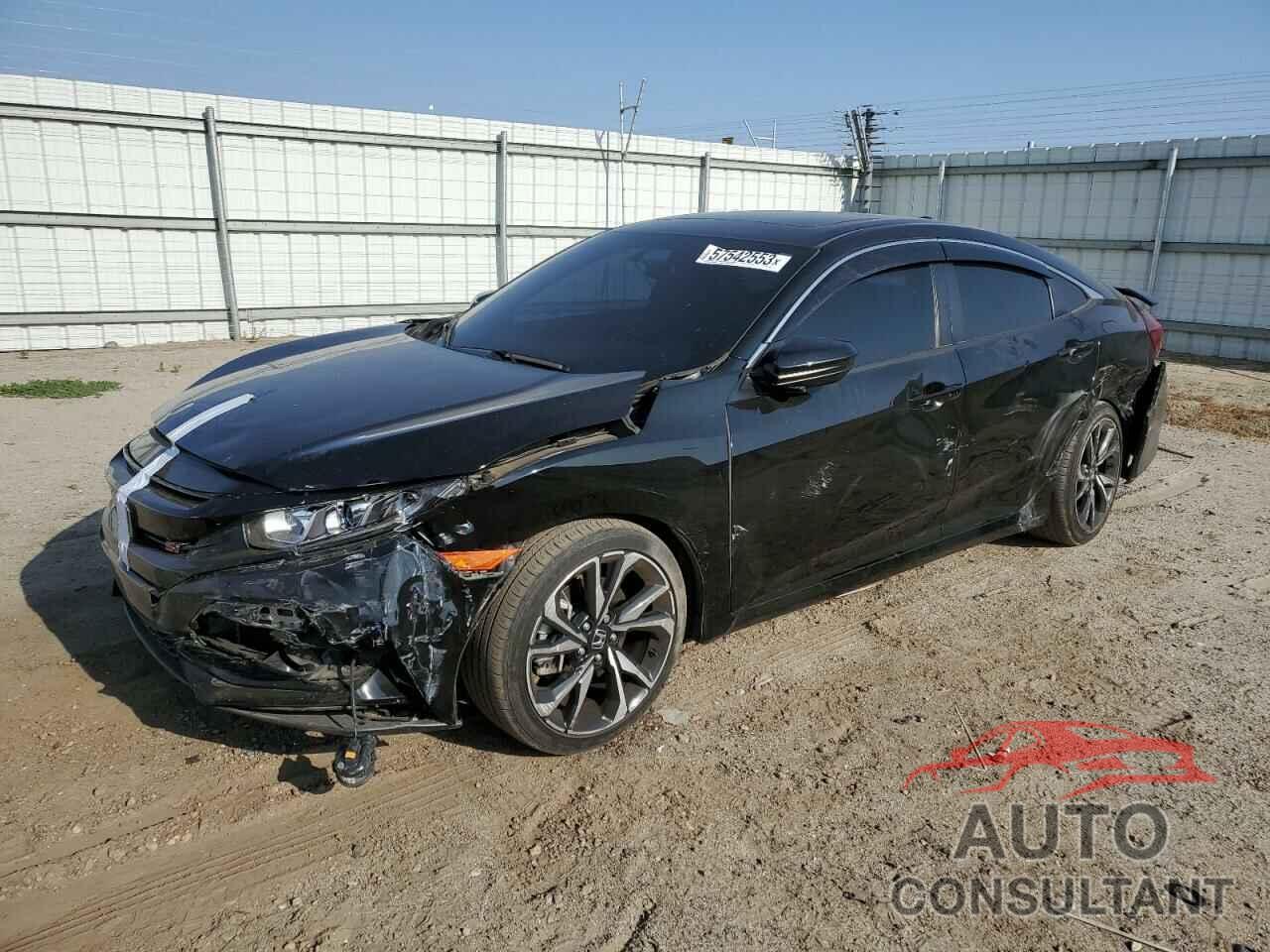 HONDA CIVIC 2019 - 2HGFC1E59KH706900