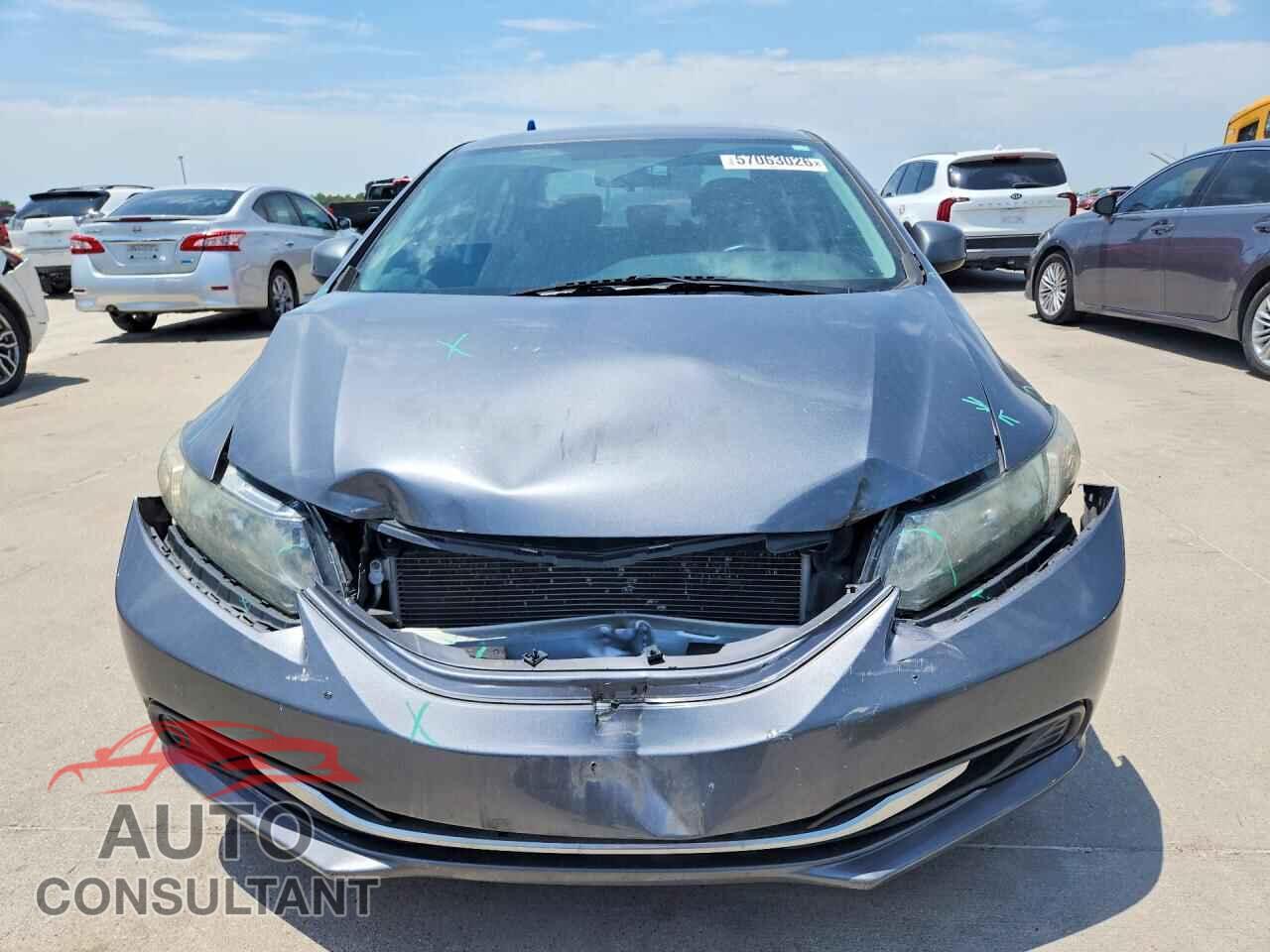 HONDA CIVIC 2013 - 19XFB2F57DE020150