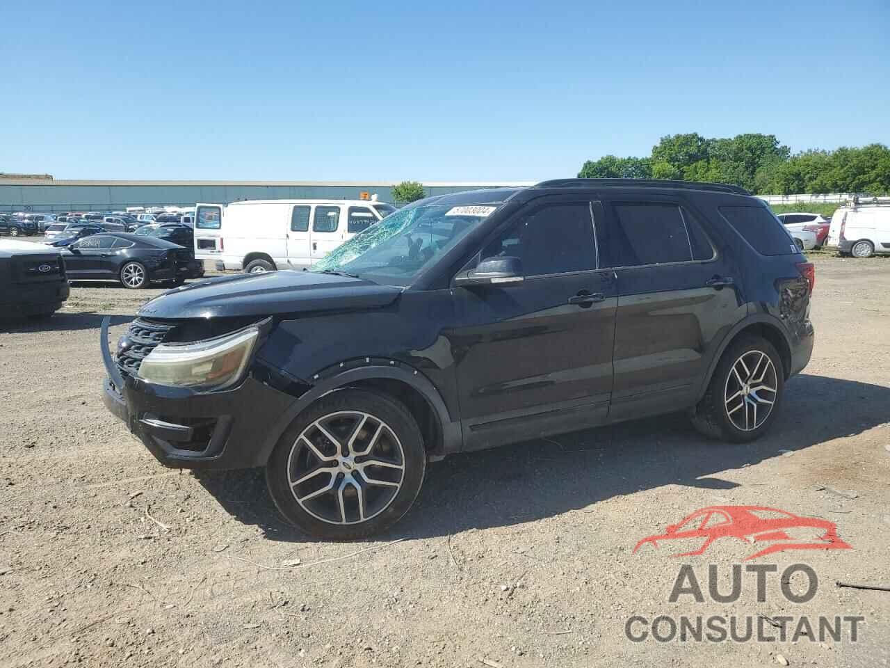 FORD EXPLORER 2017 - 1FM5K8GT4HGB37973