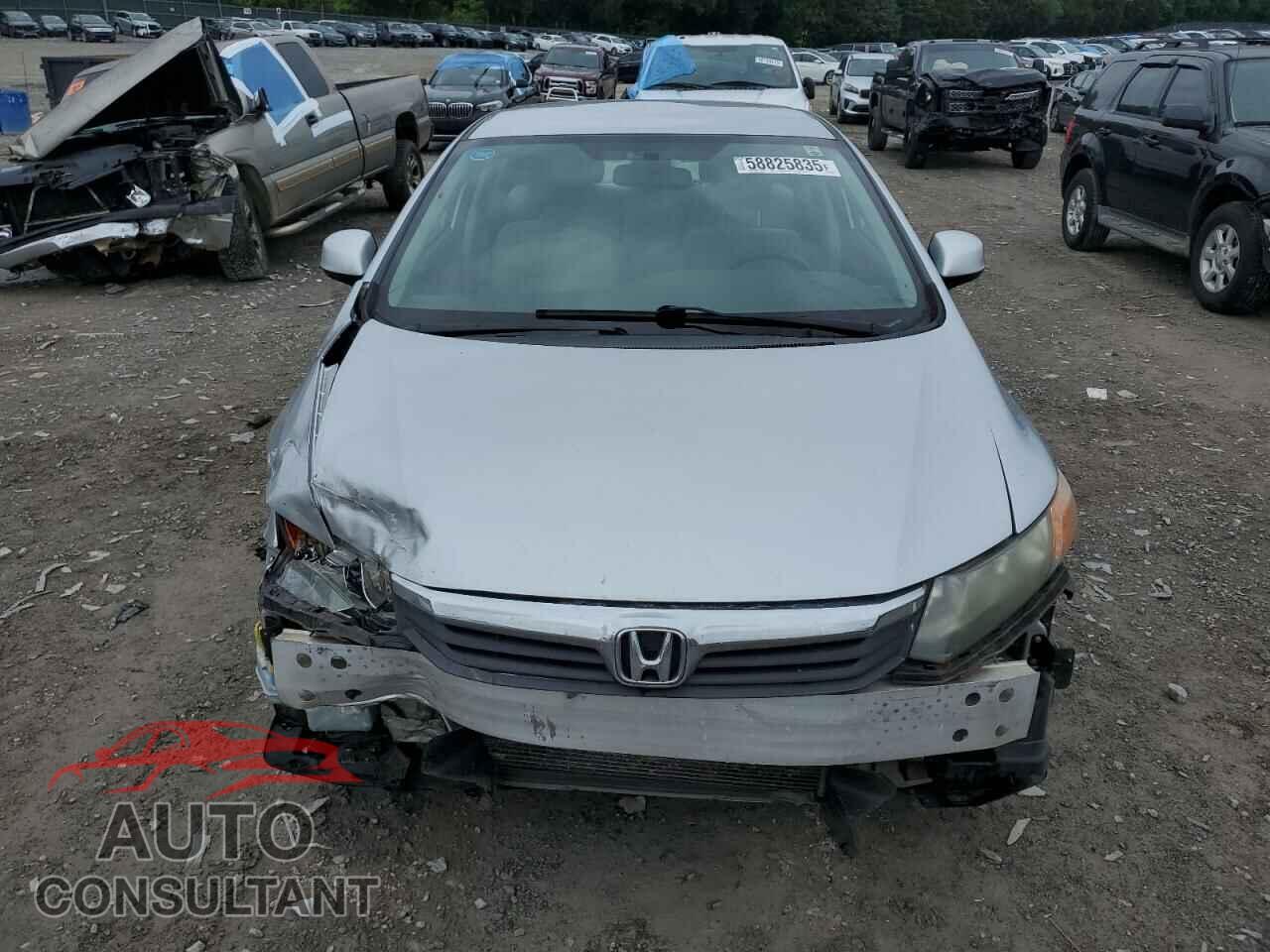 HONDA CIVIC 2012 - 19XFB2F54CE083480