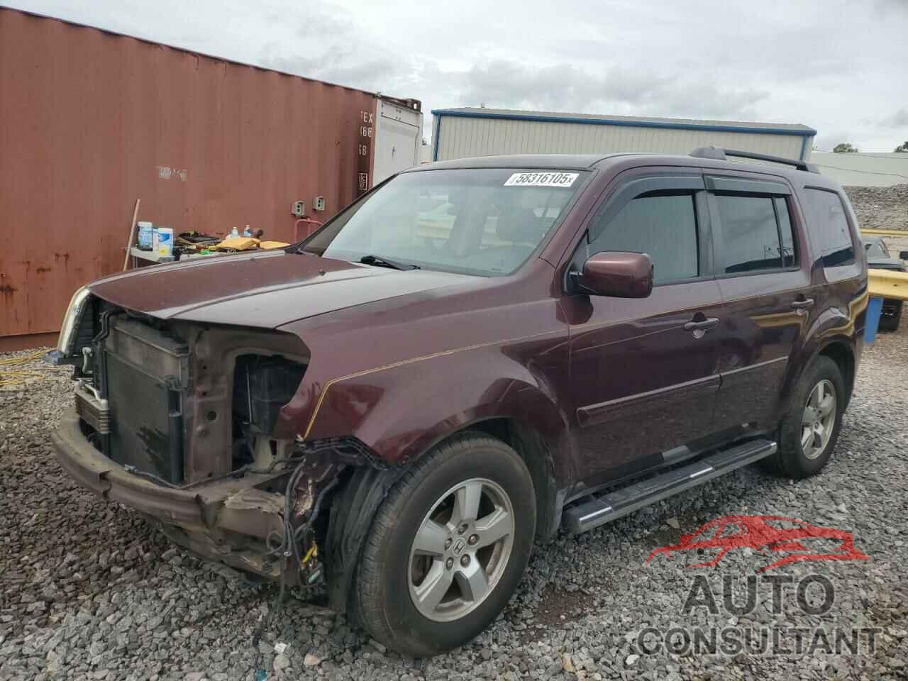 HONDA PILOT 2009 - 5FNYF48669B008300