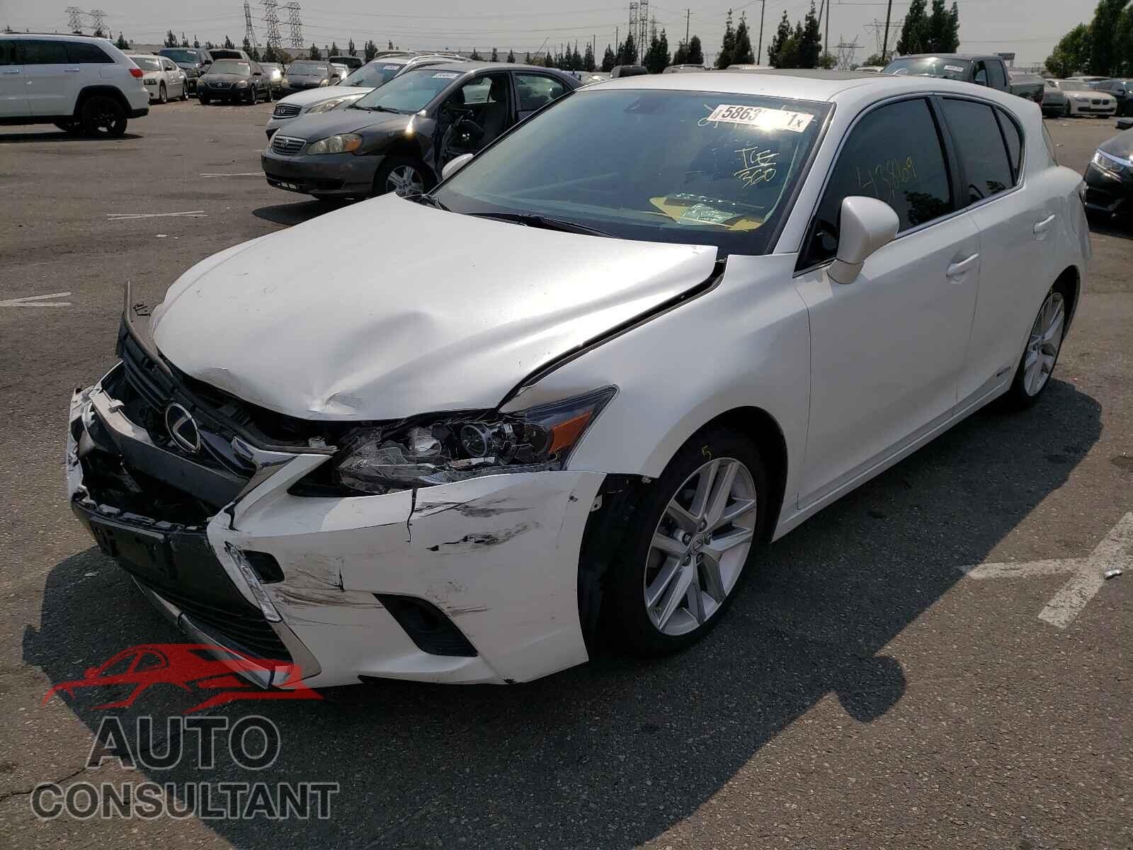 LEXUS CT 200 2017 - JTHKD5BH9H2281663