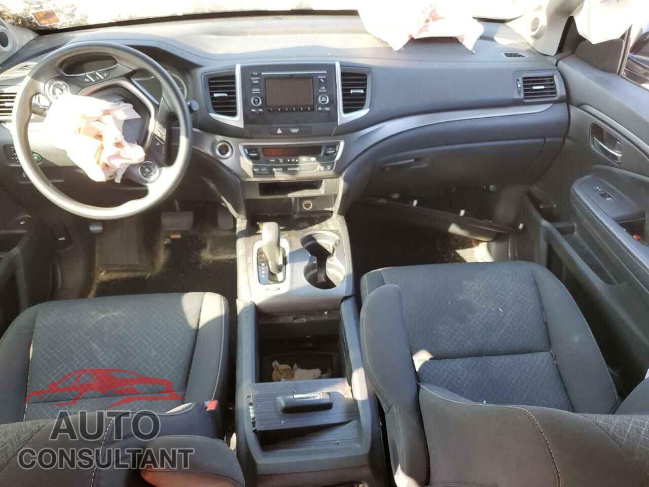 HONDA RIDGELINE 2017 - 5FPYK2F12HB004435