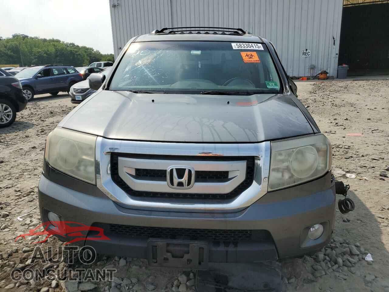 HONDA PILOT 2011 - 5FNYF4H9XBB053062