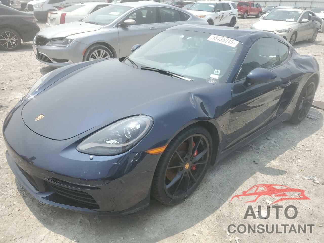 PORSCHE CAYMAN 2018 - WP0AB2A82JK278791