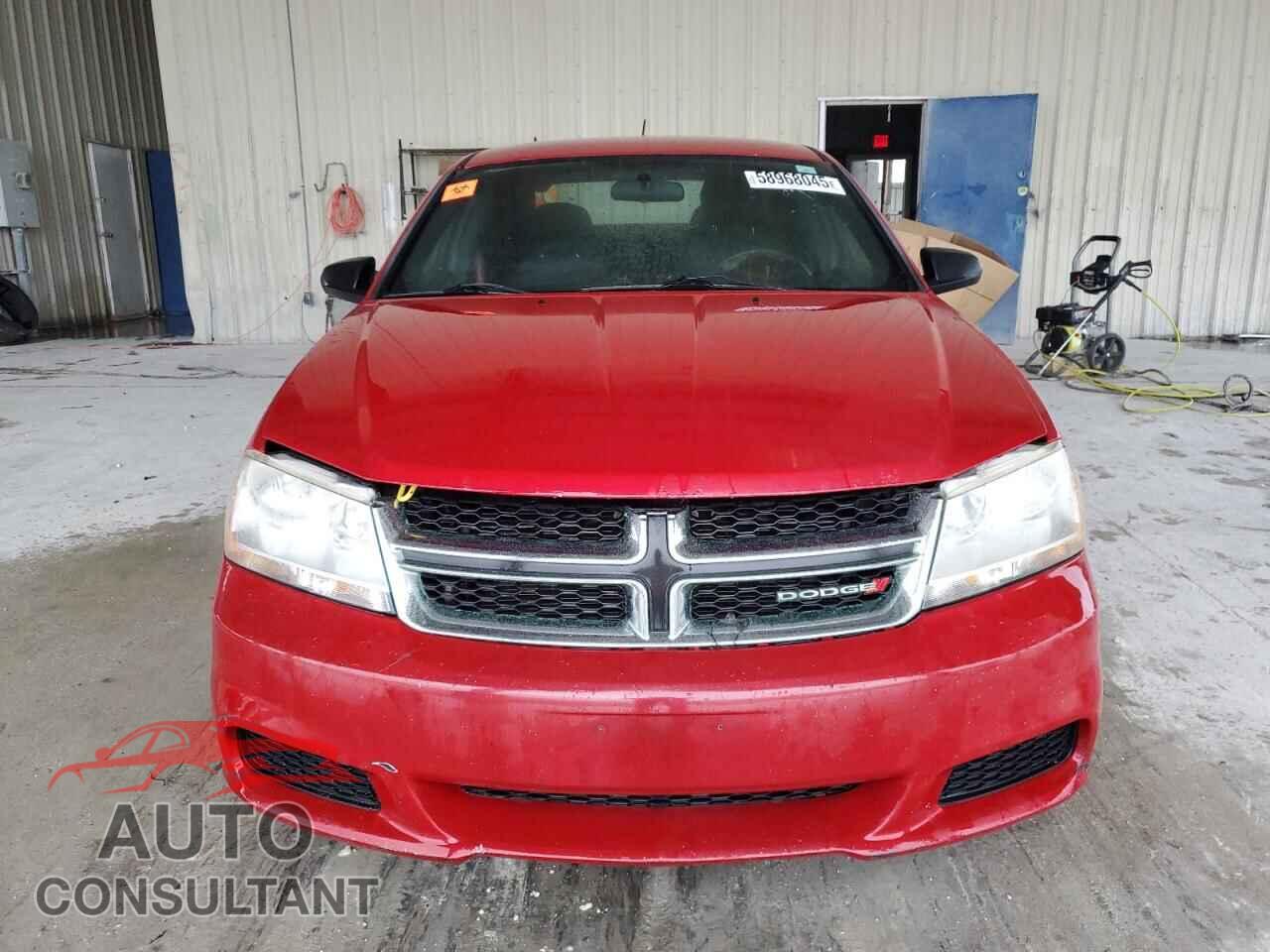 DODGE AVENGER 2013 - 1C3CDZAB1DN753443