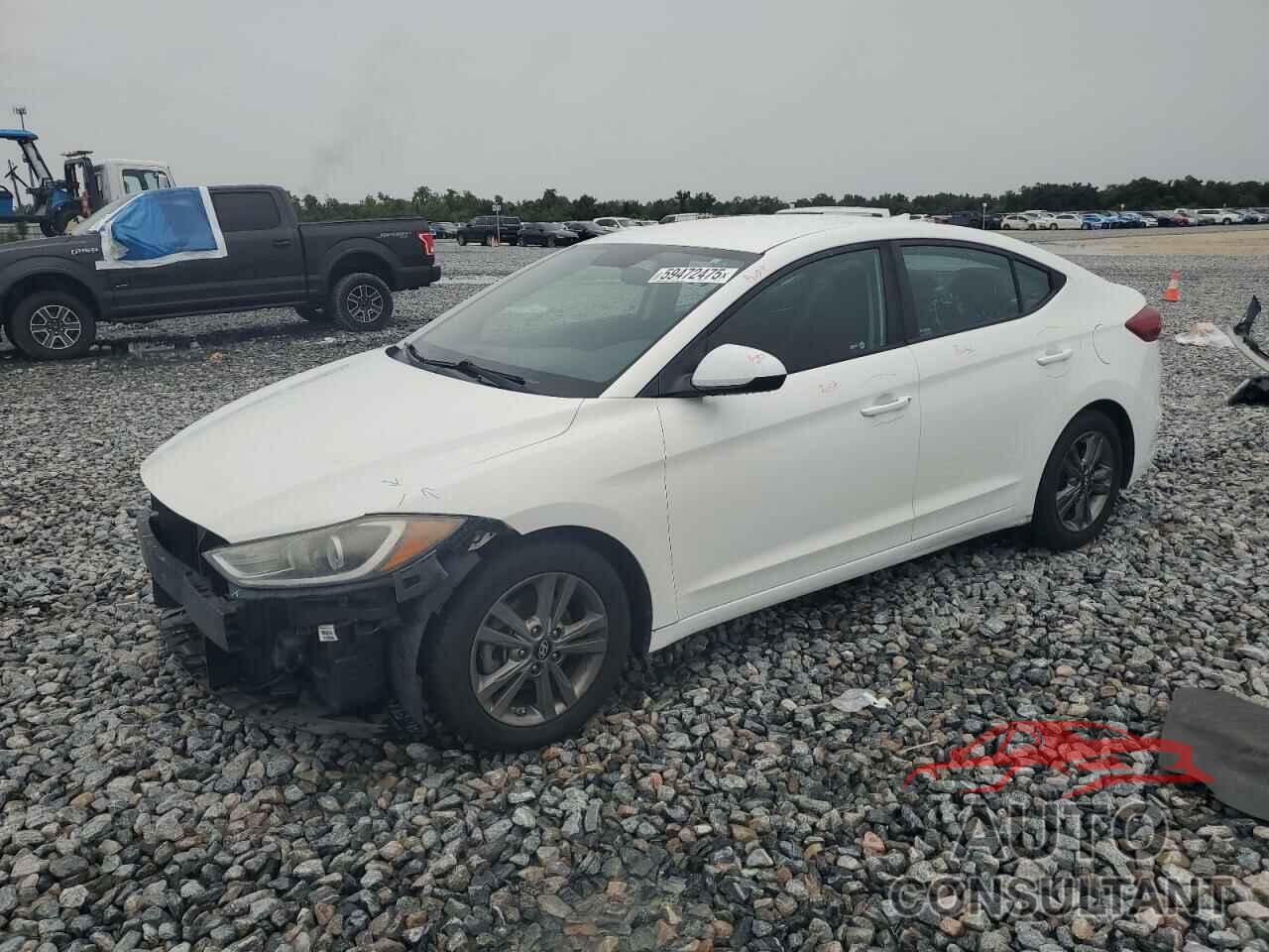 HYUNDAI ELANTRA 2018 - 5NPD84LF3JH253562