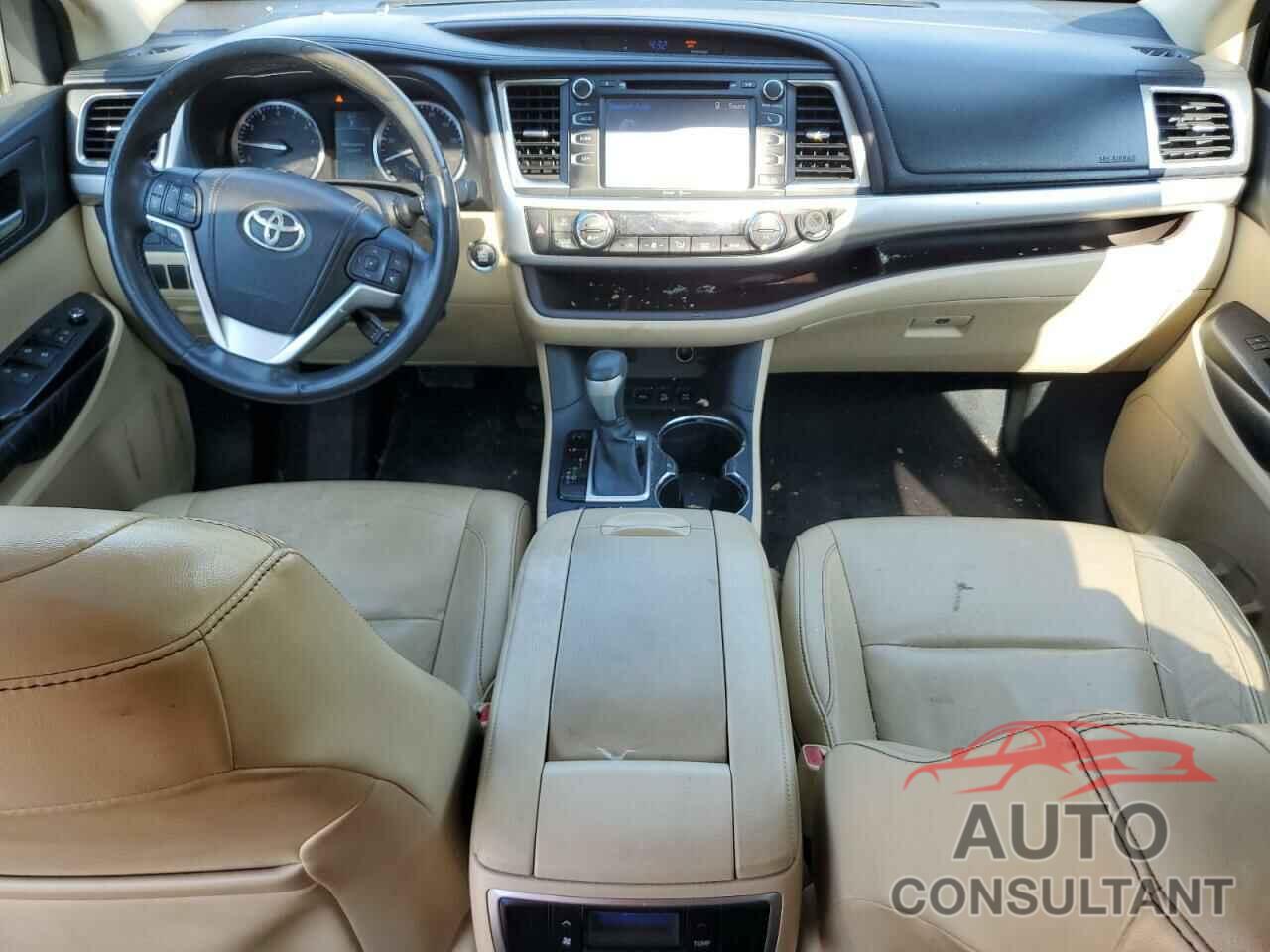 TOYOTA HIGHLANDER 2015 - 5TDJKRFH3FS131803