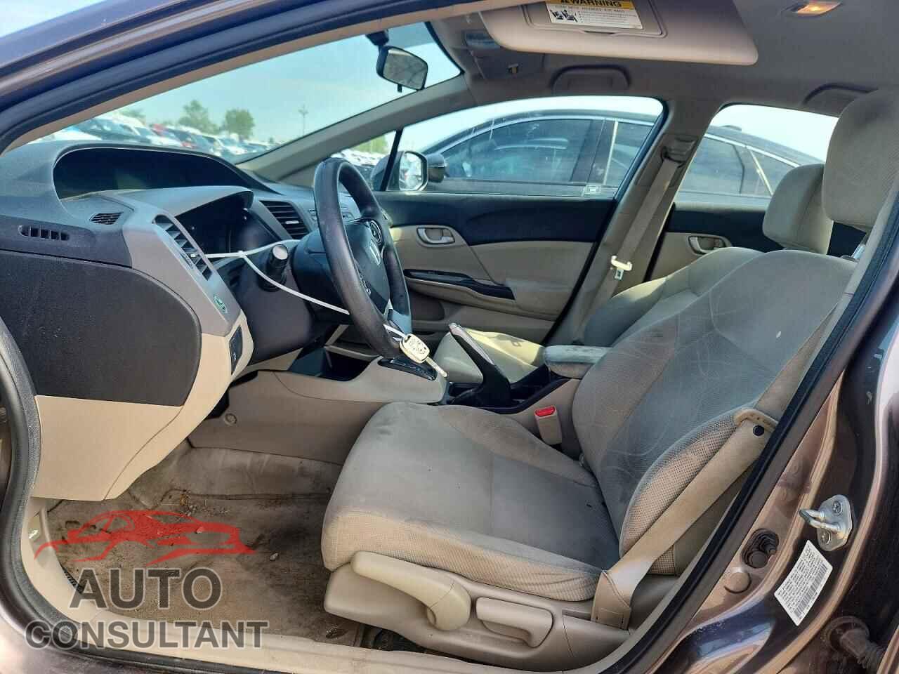 HONDA CIVIC 2012 - 19XFB2F57CE052997