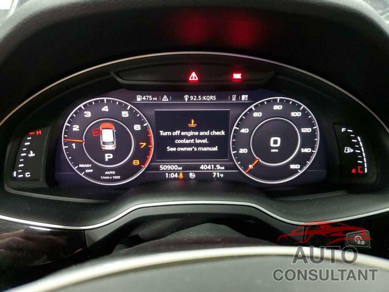 AUDI Q7 2019 - WA1LAAF70KD009226