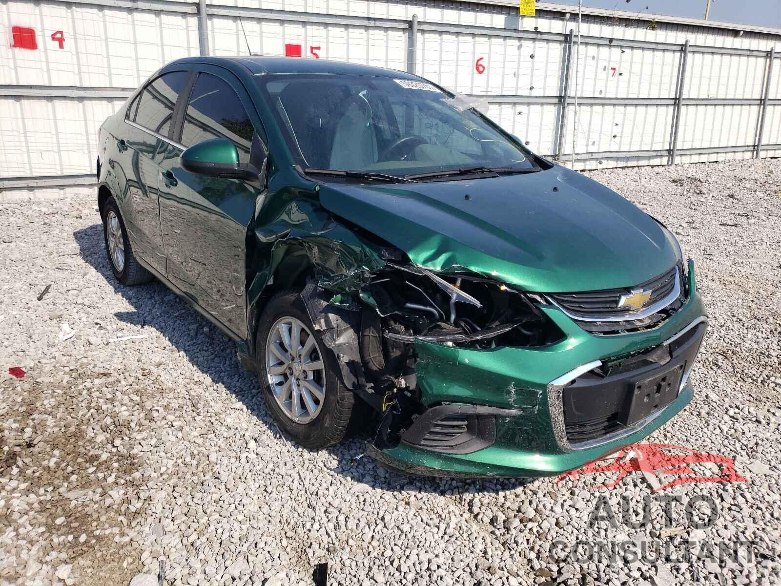CHEVROLET SONIC 2018 - 1G1JD5SHXJ4100344