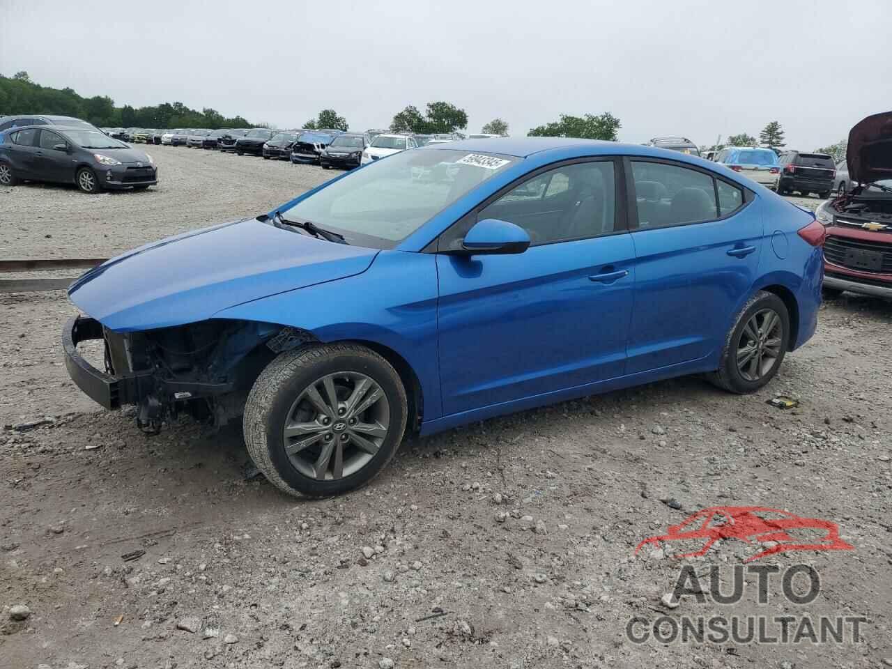 HYUNDAI ELANTRA 2018 - 5NPD84LF9JH225006