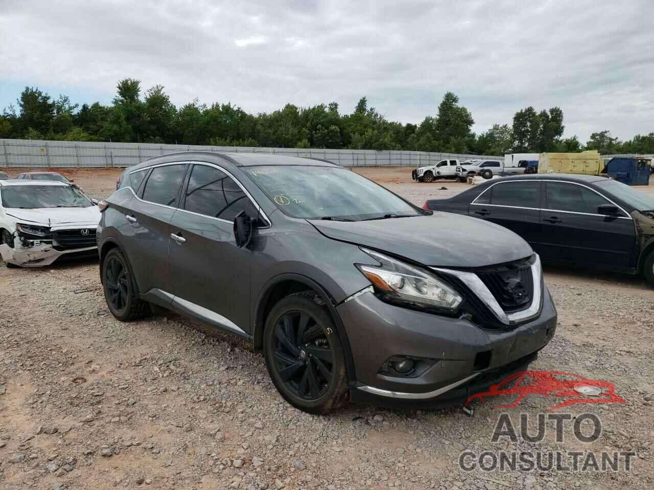 NISSAN MURANO 2017 - 5N1AZ2MH2HN146531