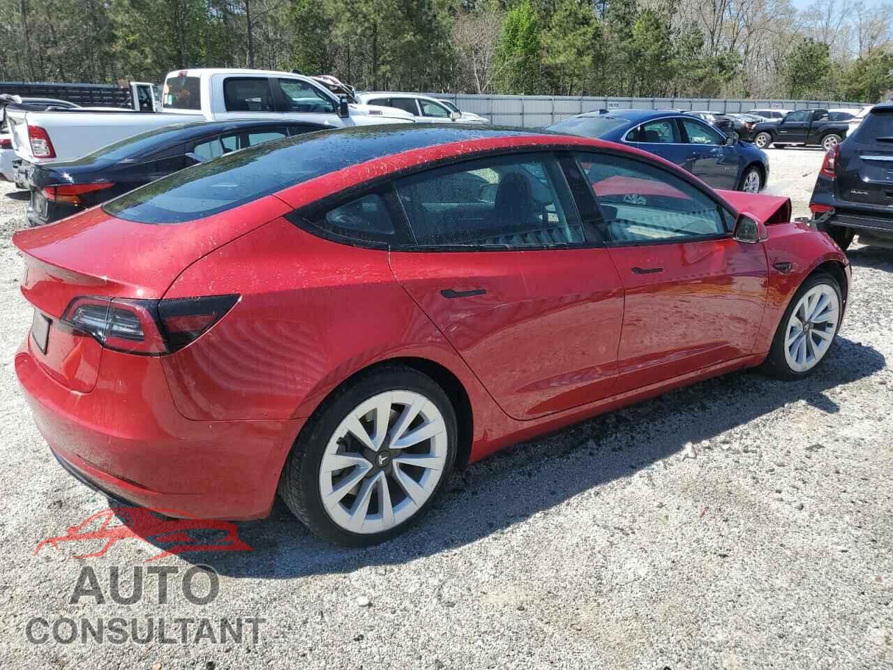 TESLA MODEL 3 2022 - 5YJ3E1EA0NF289587