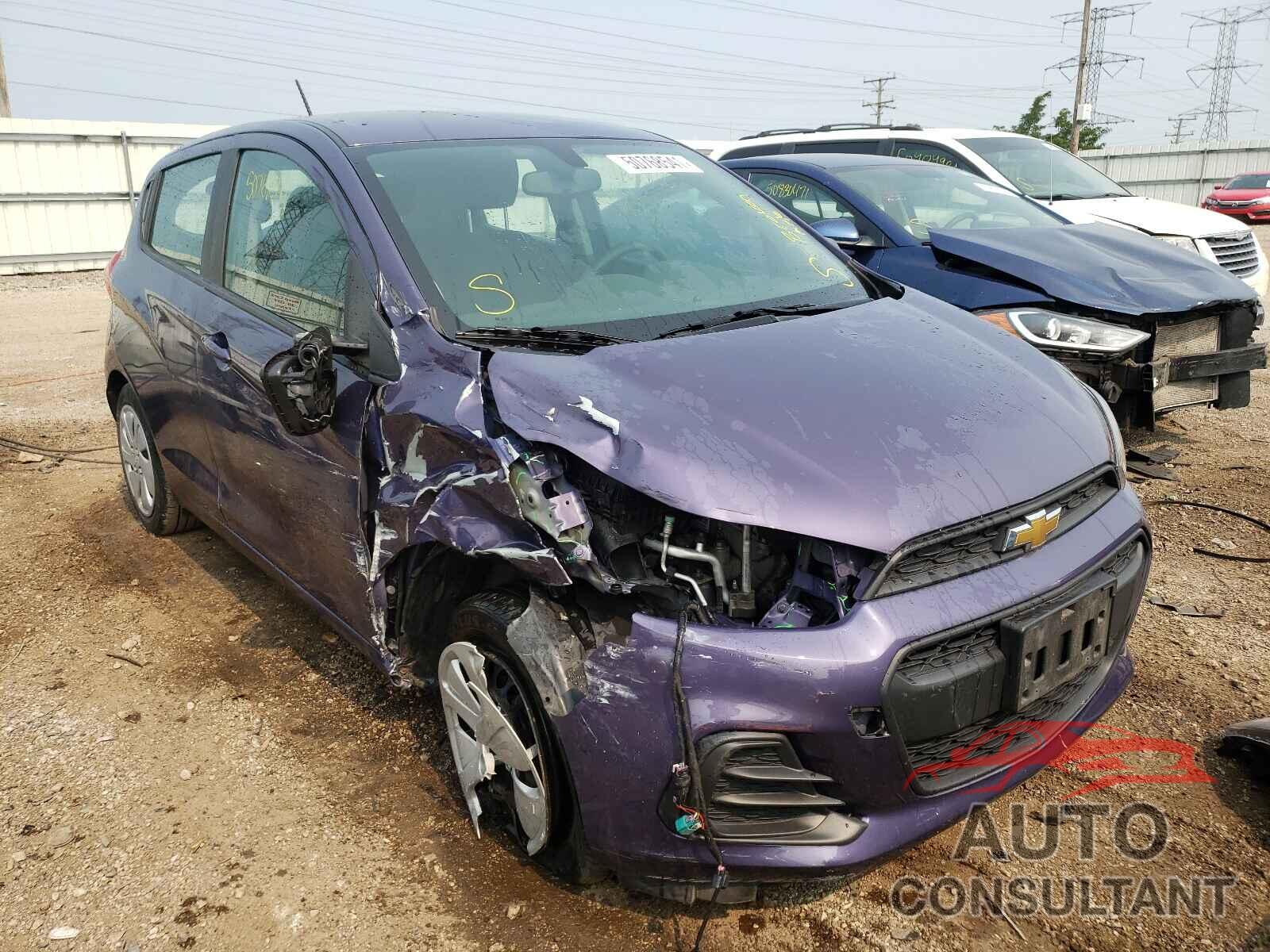 CHEVROLET SPARK 2017 - KL8CB6SA7HC782445