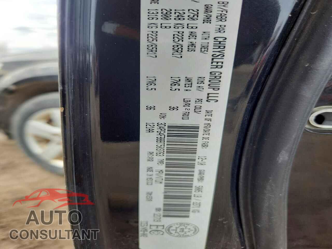 DODGE JOURNEY 2011 - 3D4PG4FB8BT503763