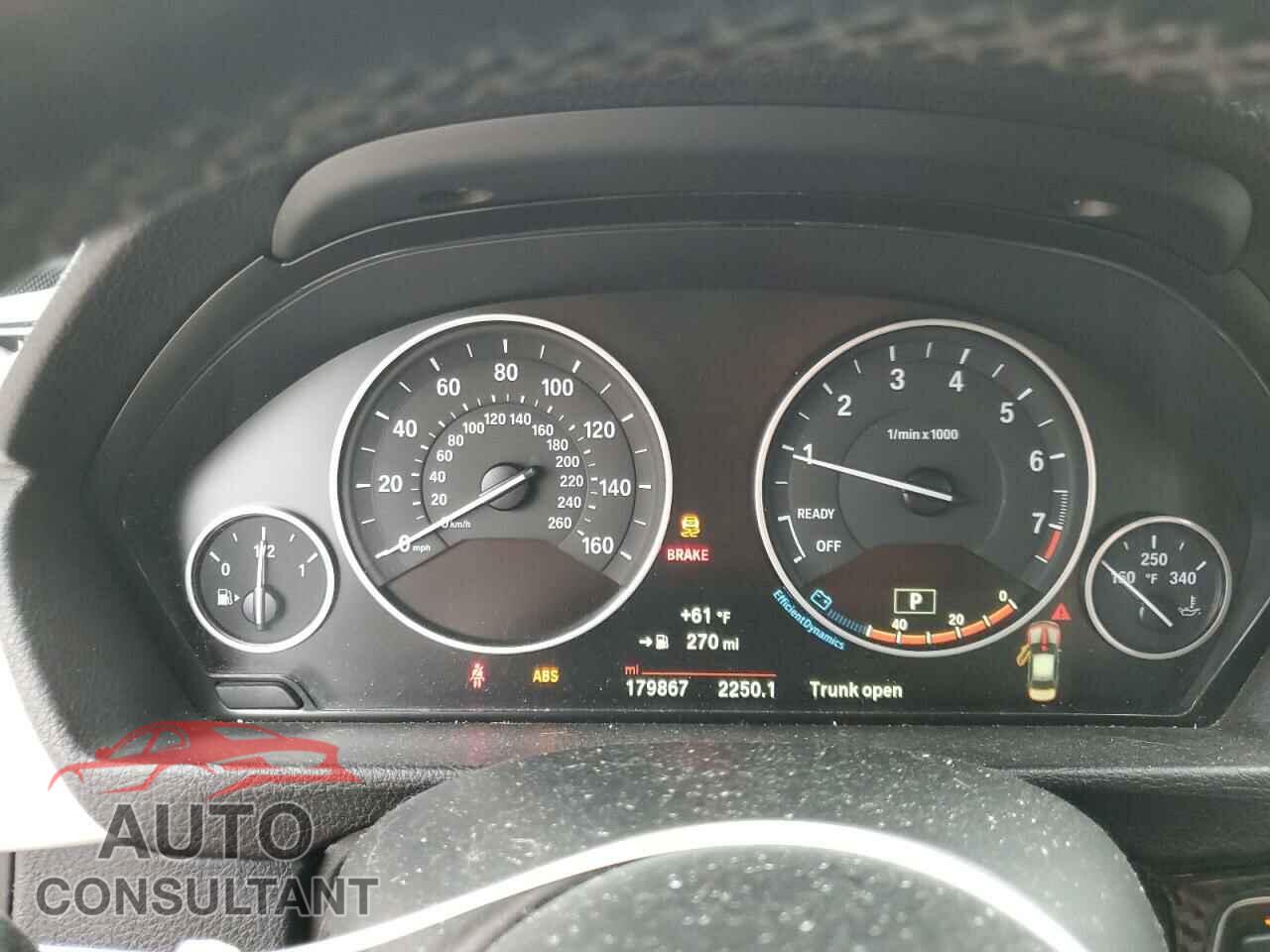 BMW 3 SERIES 2016 - WBA8E5G53GNT41437