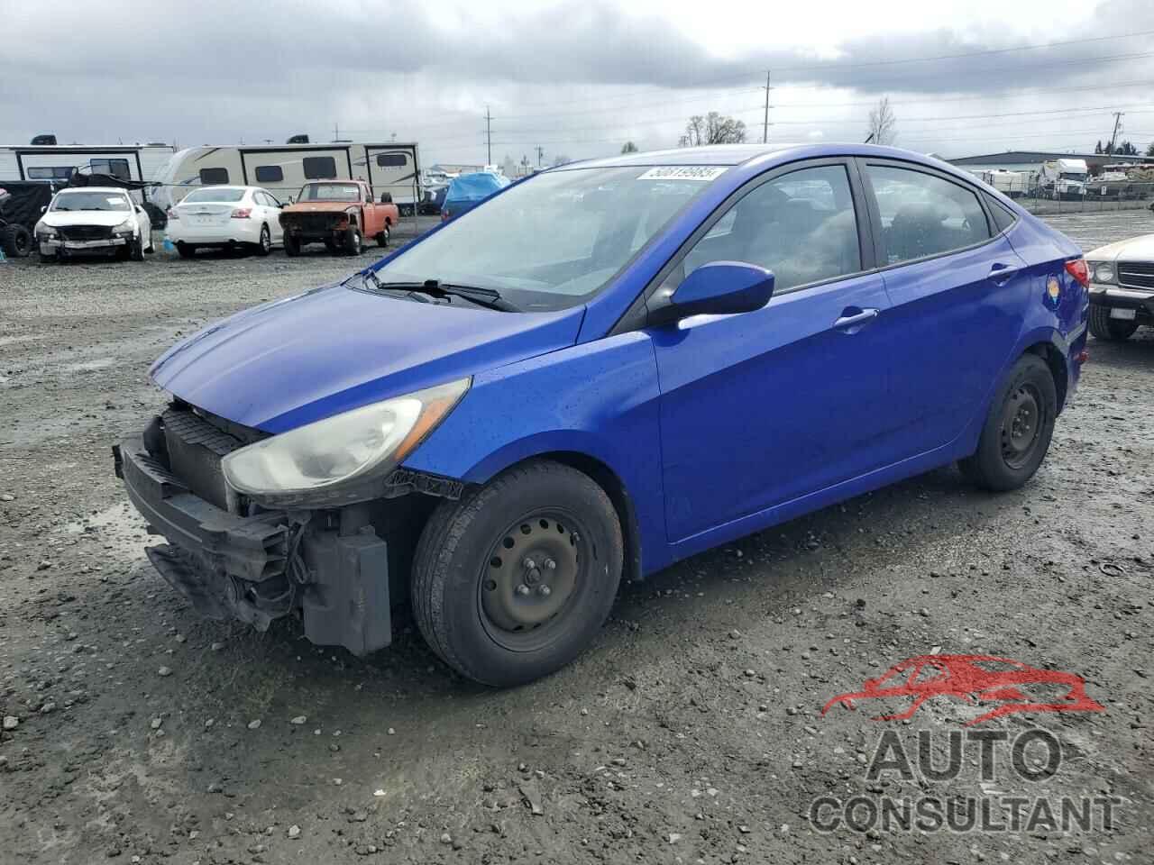 HYUNDAI ACCENT 2013 - KMHCT4AE2DU537369