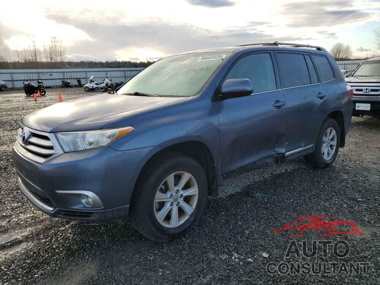TOYOTA HIGHLANDER 2012 - 5TDBK3EH4CS120744