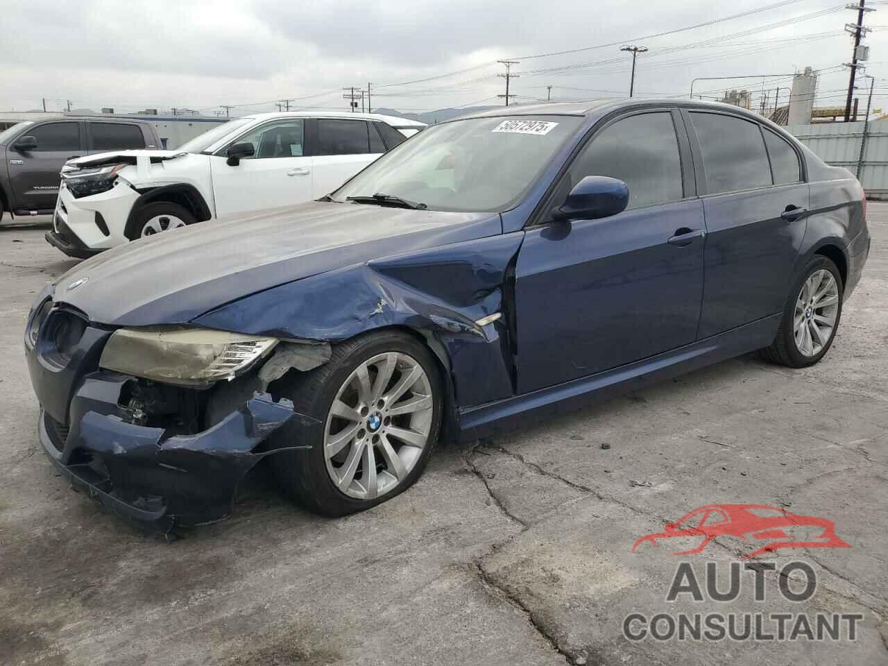 BMW 3 SERIES 2011 - WBAPH5G51BNM73639