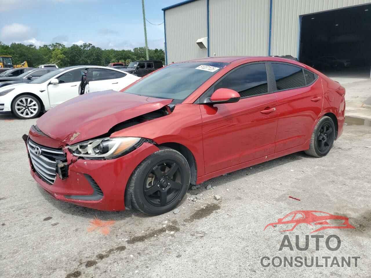 HYUNDAI ELANTRA 2017 - KMHD74LF3HU060519