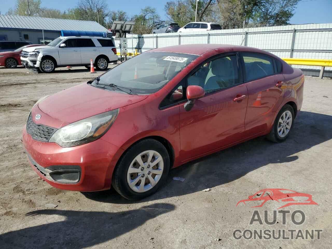 KIA RIO 2012 - KNADM4A3XC6054345