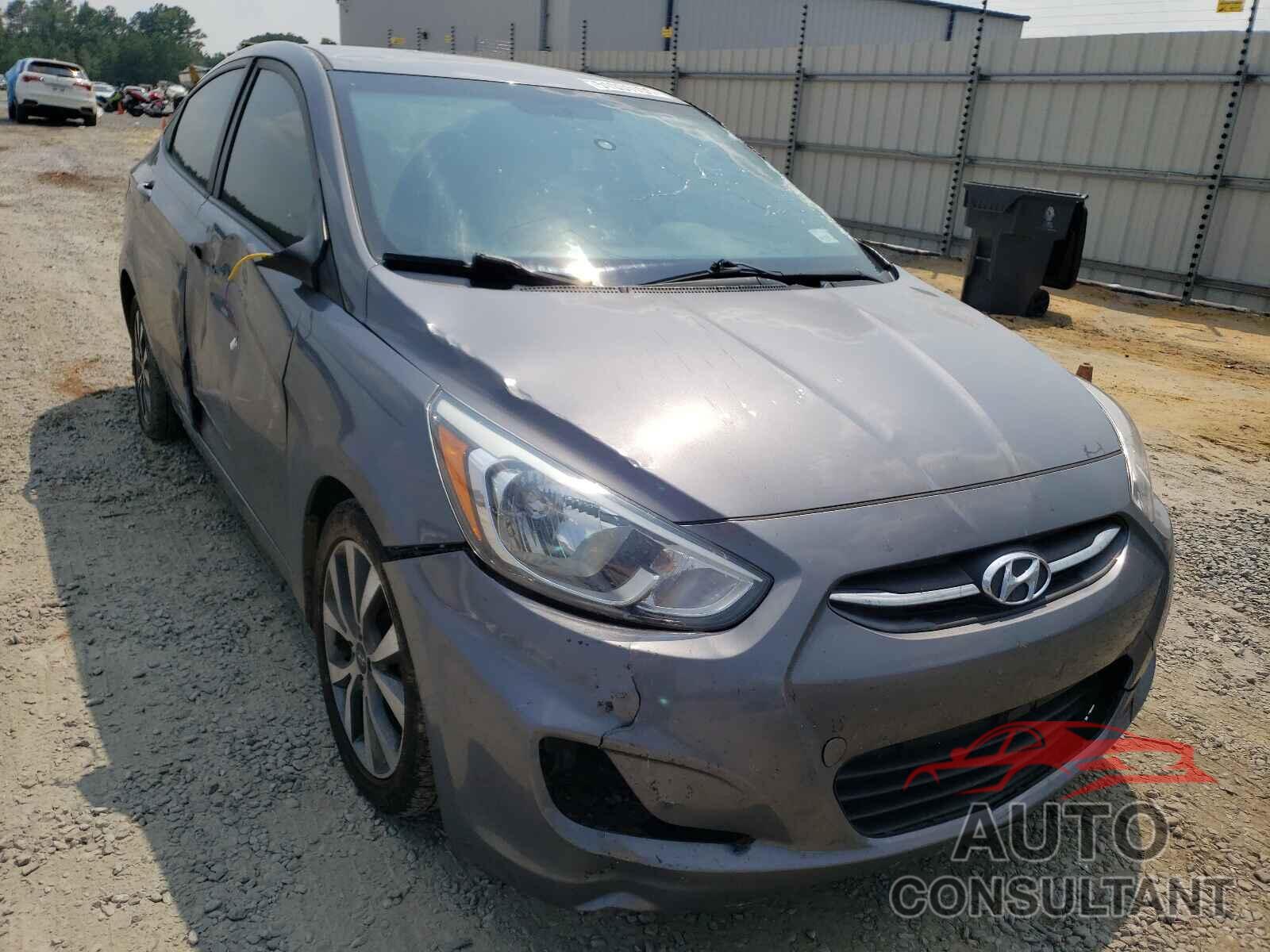 HYUNDAI ACCENT 2017 - KMHCT4AE9HU284881