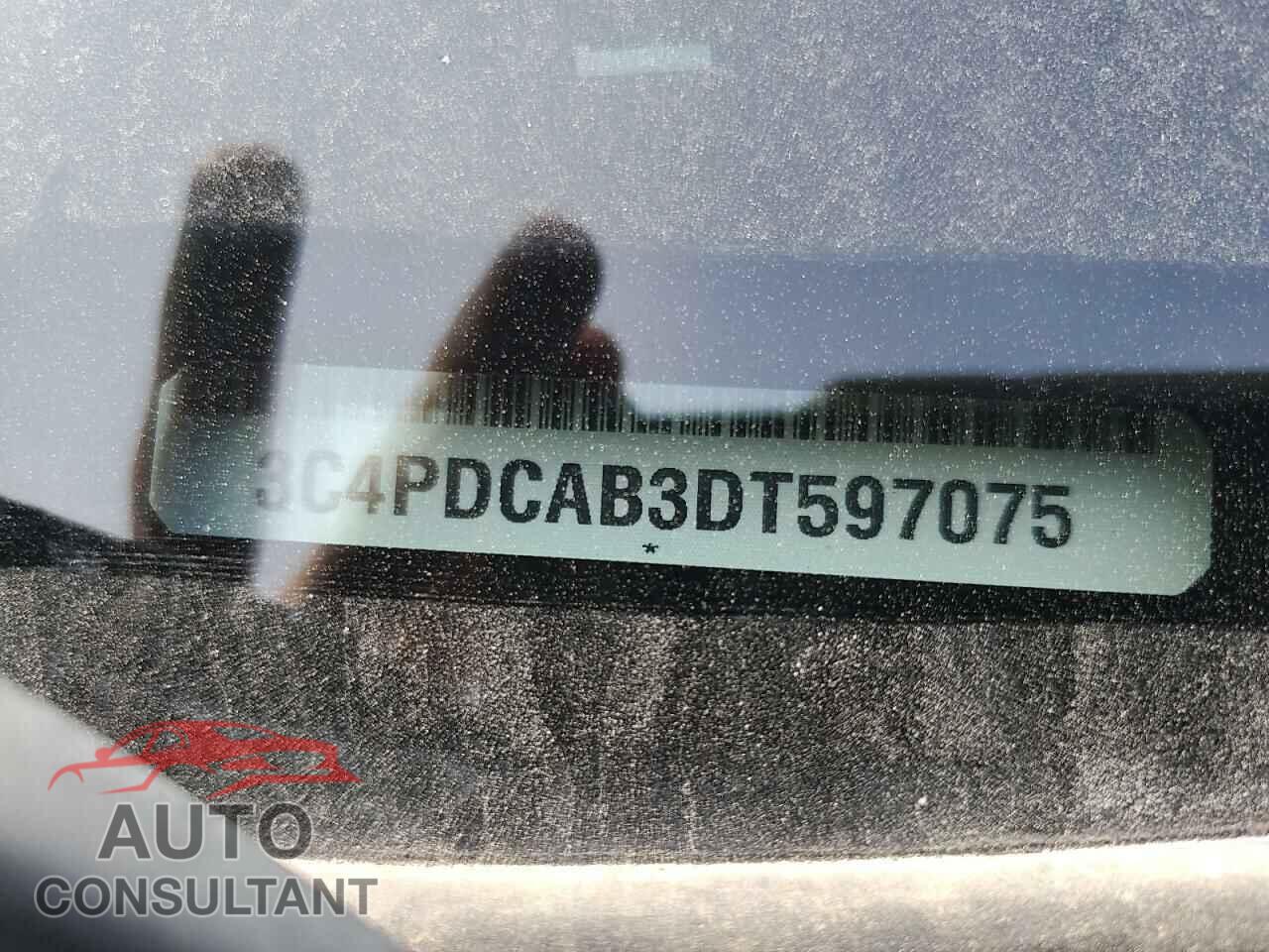 DODGE JOURNEY 2013 - 3C4PDCAB3DT597075