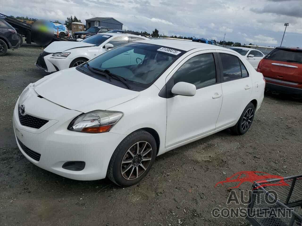 TOYOTA YARIS 2010 - JTDBT4K3XA1360659