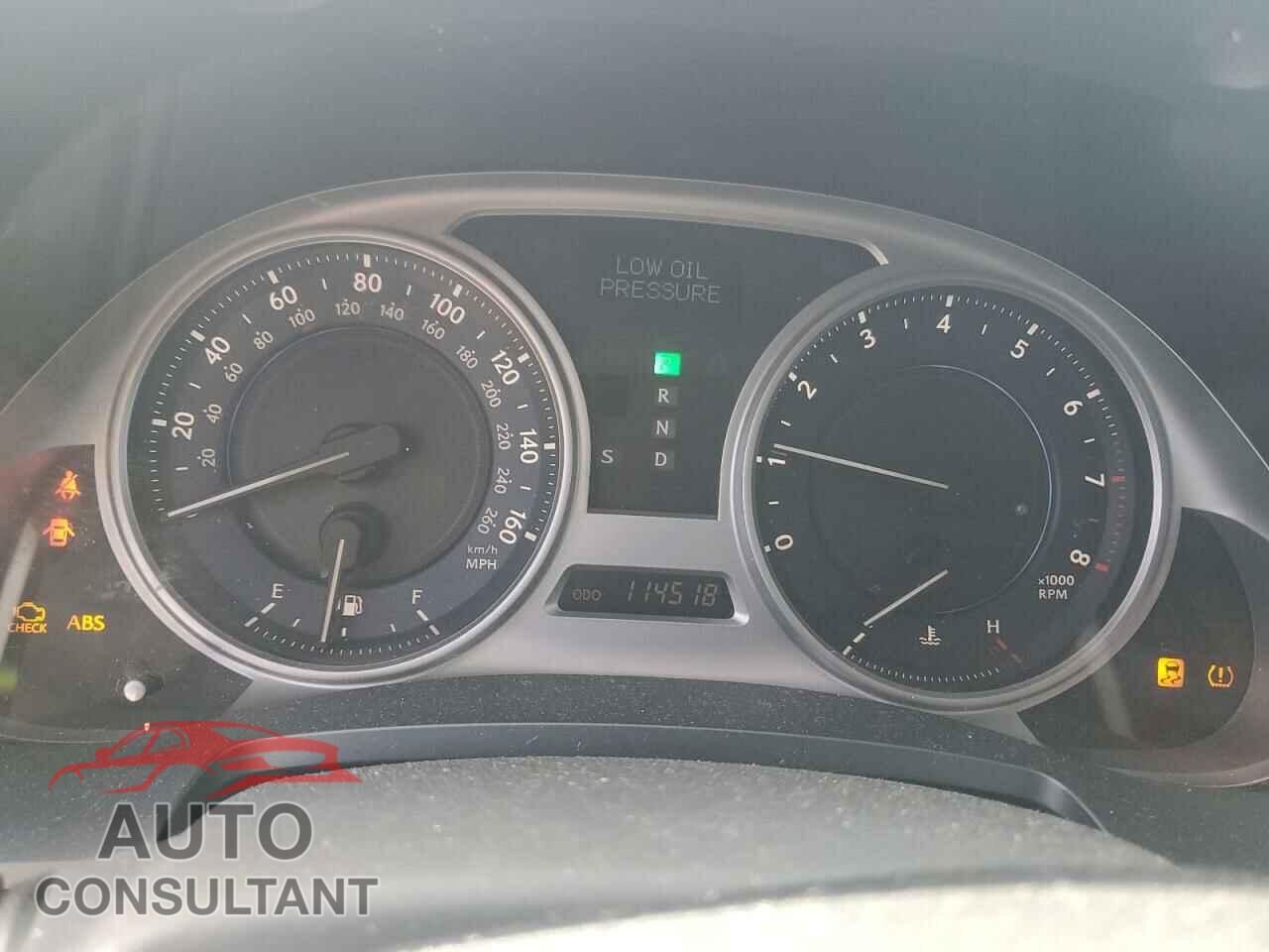 LEXUS IS 2010 - JTHCF5C24A5043202