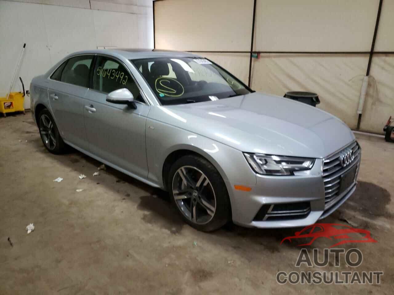 AUDI A4 2018 - WAUENAF42JA072320