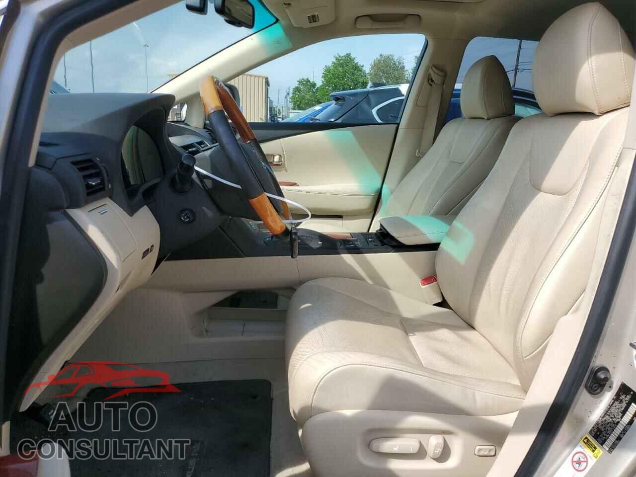 LEXUS RX350 2012 - 2T2BK1BA2CC140782