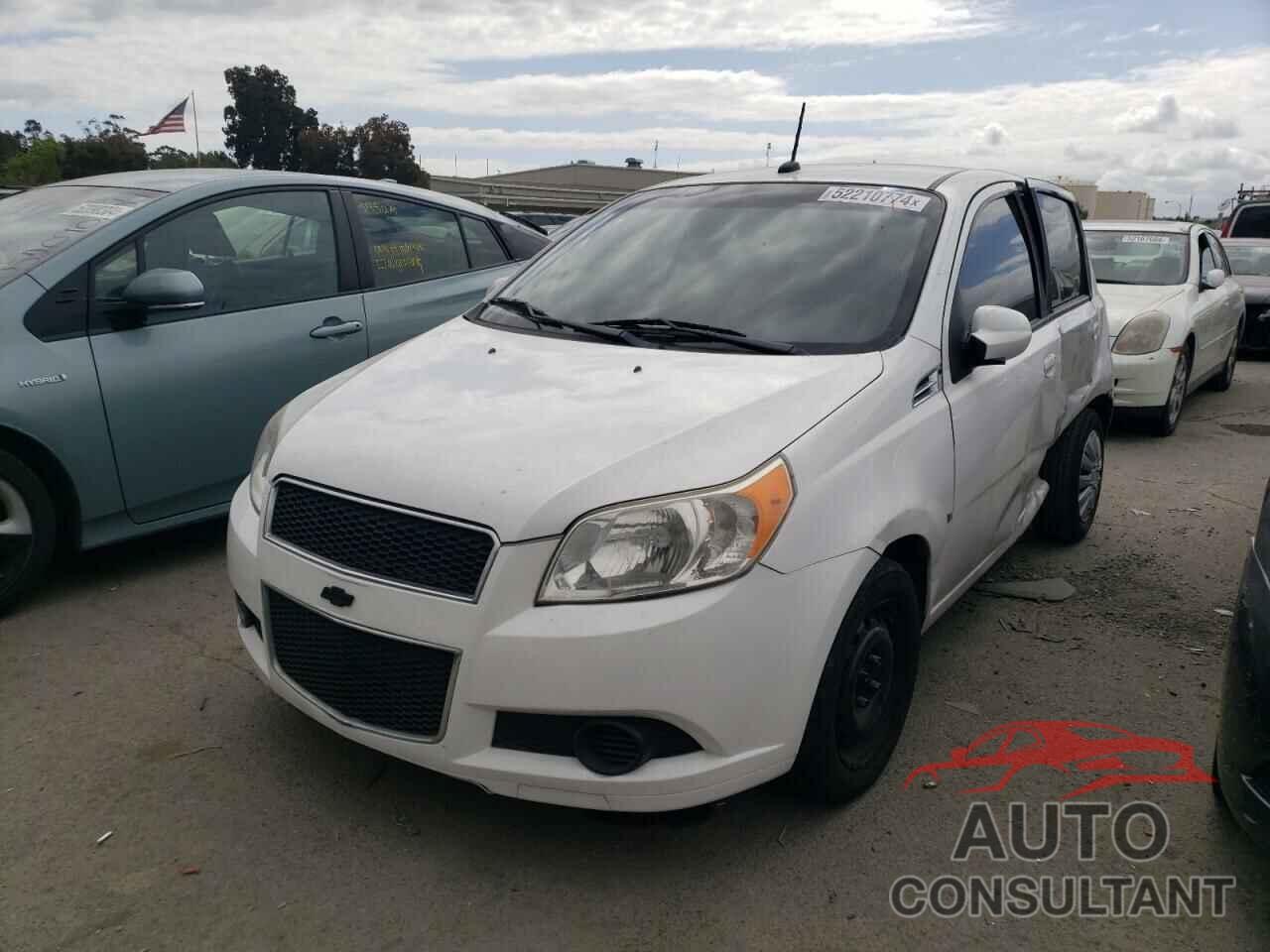 CHEVROLET AVEO 2009 - KL1TD66E79B659662