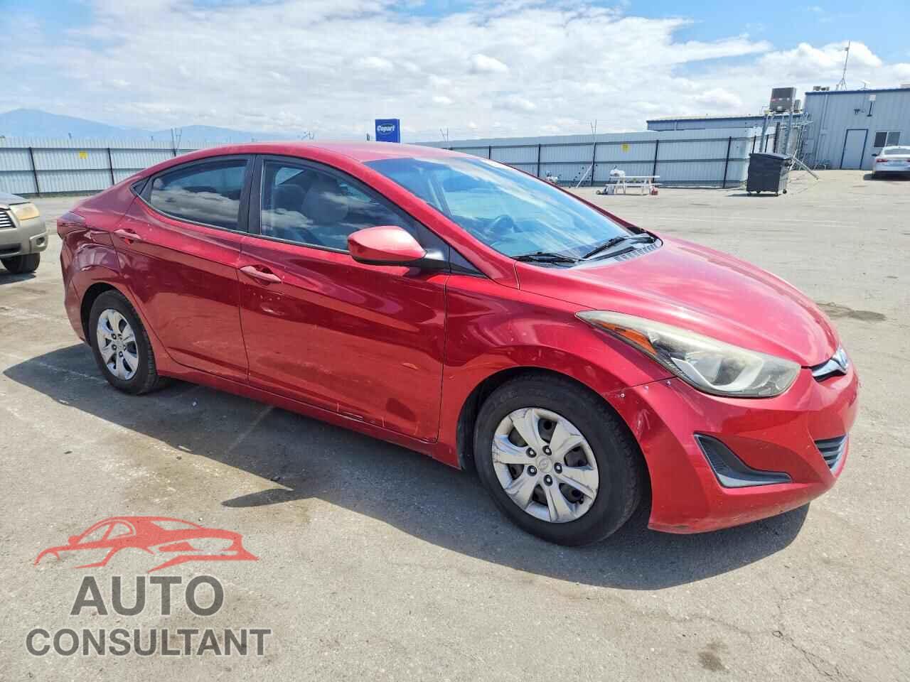 HYUNDAI ELANTRA 2016 - KMHDH4AE8GU542778