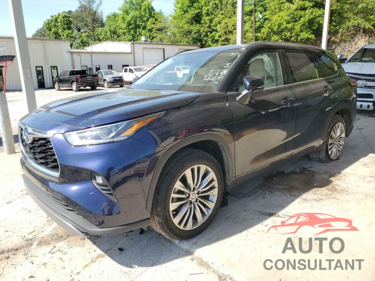 TOYOTA HIGHLANDER 2022 - 5TDFARAH6NS014795