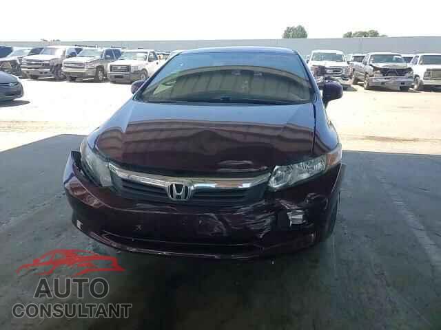 HONDA CIVIC 2012 - 19XFB2F59CE372791